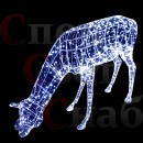 Светодиодная уличная фигура Молодой олень